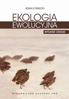 The cover of the book titled: Ekologia ewolucyjna
