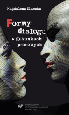 Обложка книги под заглавием:Formy dialogu w gatunkach prasowych