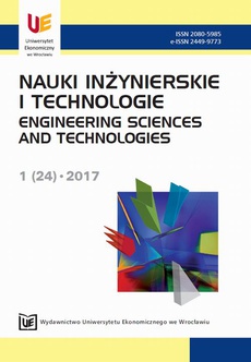 The cover of the book titled: Nauki Inżynierskie i Technologie 1(24)