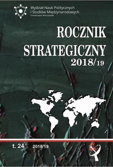 The cover of the book titled: Rocznik Strategiczny 2018/19