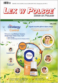 The cover of the book titled: Lek w Polsce 02/2024