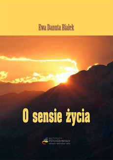 The cover of the book titled: O sensie życia