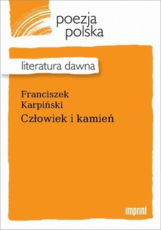 The cover of the book titled: Człowiek i kamień