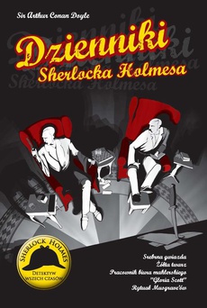 The cover of the book titled: Dzienniki Sherlocka Holmesa