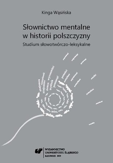 The cover of the book titled: Słownictwo mentalne w historii polszczyzny