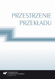 The cover of the book titled: Przestrzenie przekładu