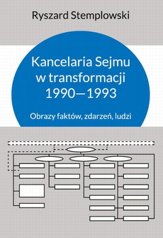 Okładka książki o tytule: Kancelaria Sejmu w transformacji 1990-1993