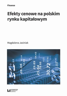 The cover of the book titled: Efekty cenowe na polskim rynku kapitałowym