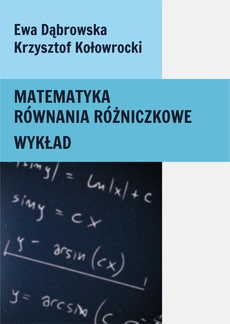 The cover of the book titled: Matematyka. Równania różniczkowe. Wykład