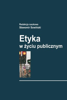 The cover of the book titled: Etyka w życiu publicznym