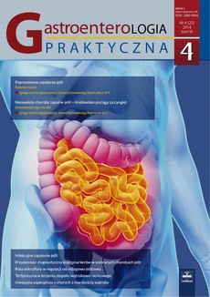 Okładka książki o tytule: Gastroenterologia Praktyczna 4/2014