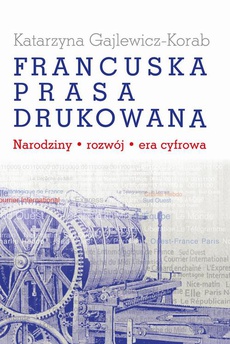 The cover of the book titled: Francuska prasa drukowana