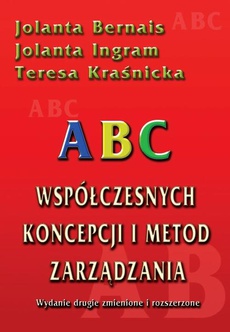 Okładka książki o tytule: ABC współczesnych koncepcji i metod zarządzania