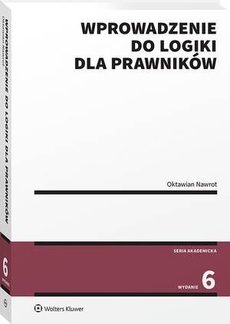 The cover of the book titled: Wprowadzenie do logiki dla prawników