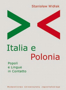 Обложка книги под заглавием:Italia e Polonia. Popoli e Lingue in Contatto.
