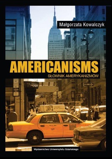 Обложка книги под заглавием:Americanisms. Słownik amerykanizmów