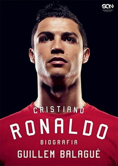 Обложка книги под заглавием:Cristiano Ronaldo. Biografia