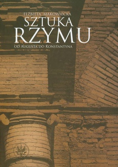 The cover of the book titled: Sztuka Rzymu