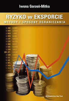 The cover of the book titled: Ryzyko w eksporcie
