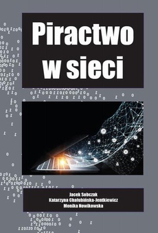 The cover of the book titled: Piractwo w sieci