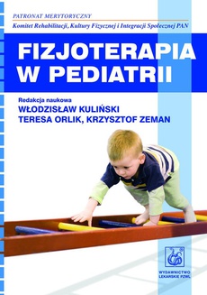 The cover of the book titled: Fizjoterapia w pediatrii
