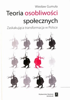 The cover of the book titled: Teoria osobliwości społecznych