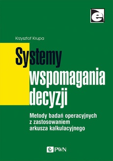 The cover of the book titled: Systemy wspomagania decyzji