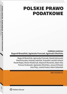 The cover of the book titled: Polskie prawo podatkowe