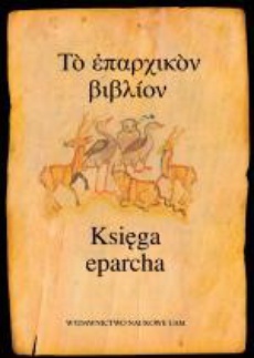 The cover of the book titled: Księga eparcha. Zeszyt III