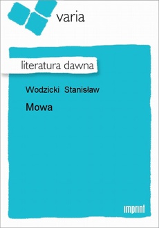 The cover of the book titled: Mowa