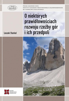 Okładka książki o tytule: O niektórych prawidłowościach rozwoju rzeźby gór i ich przedpoli