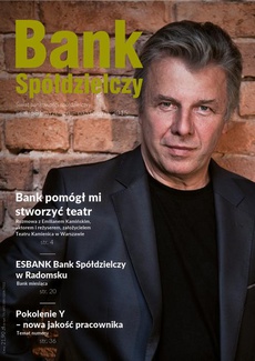 Обложка книги под заглавием:Bank Spółdzielczy nr 4/581, wrzesień-październik 2015