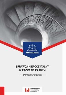 The cover of the book titled: Sprawca niepoczytalny w procesie karnym