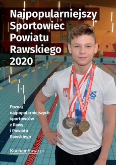 The cover of the book titled: Najpopularniejszy Sportowiec Powiatu Rawskiego 2020