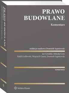 The cover of the book titled: Prawo budowlane. Komentarz