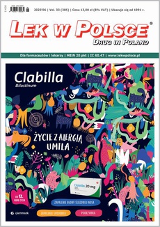 The cover of the book titled: Lek w Polsce 06/2023