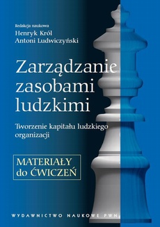 The cover of the book titled: Zarządzanie zasobami ludzkimi. Materiały do ćwiczeń