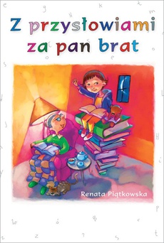 Обложка книги под заглавием:Z przysłowiami za pan brat