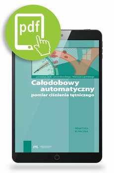 The cover of the book titled: Całodobowy automatyczny pomiar ciśnienia tętniczego