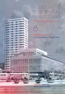 Обложка книги под заглавием:Studia z Architektury Nowoczesnej, tom 8