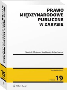 The cover of the book titled: Prawo międzynarodowe publiczne w zarysie