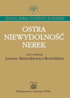 The cover of the book titled: Ostra niewydolność nerek