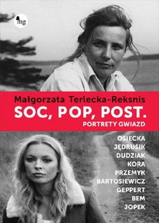 Okładka książki o tytule: Soc, pop, post Portrety gwiazd