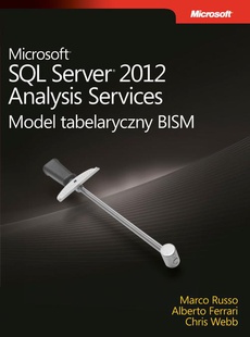 Обложка книги под заглавием:Microsoft SQL Server 2012 Analysis Services: Model tabelaryczny BISM
