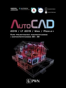 The cover of the book titled: AutoCAD 2019 / LT 2019 / Web / Mobile+