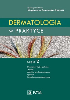 The cover of the book titled: Dermatologia w praktyce. Część 2