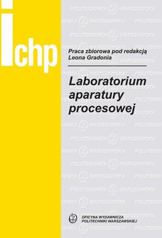 Обложка книги под заглавием:Laboratorium aparatury procesowej