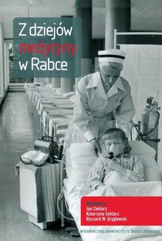 Обложка книги под заглавием:Z dziejów medycyny w Rabce
