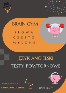 Okładka książki o tytule: Brain Gym: Words often confused.