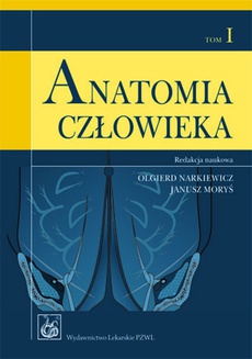 The cover of the book titled: Anatomia człowieka t.1